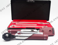 Artifol Student Home Use ENT Otoscope Examination Kit – Fiber Optic Diagnostic Set, Brown Color #OS1091