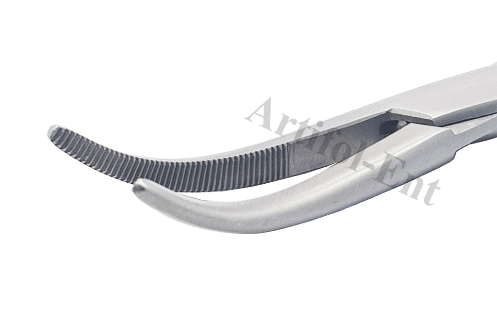Schnidt Sawtell Tonsil Forceps – Fully Curved 19 cm (7.5”) Surgical Clamp (2 Pcs Set) #115910193