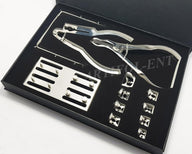 Dental Rubber Dam Kit RDKIT – Stainless Steel Clamps, Frame, Punch Pliers & Ivory Forceps | Endodontic Isolation Instrument Set #RDKIT