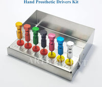 Dental Universal Hand Prosthetic Restoration Driver Kit Implant Tools Instrument #OS1034