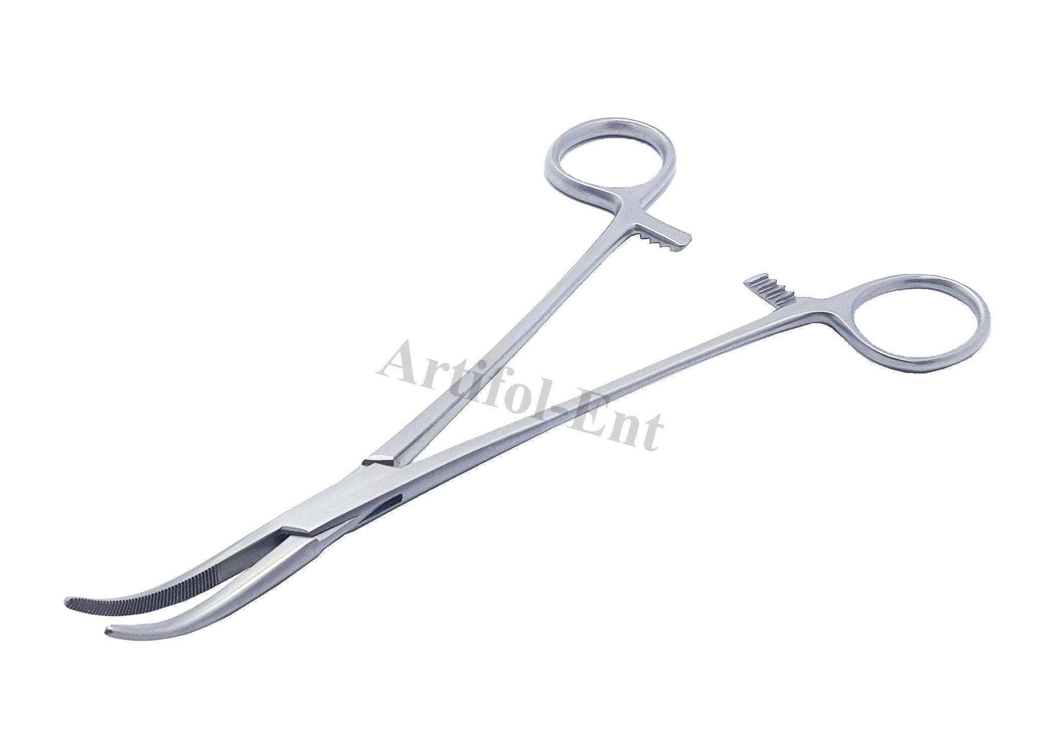 Schnidt Sawtell Tonsil Forceps – Fully Curved 19 cm (7.5”) Surgical Clamp (2 Pcs Set) #115910193