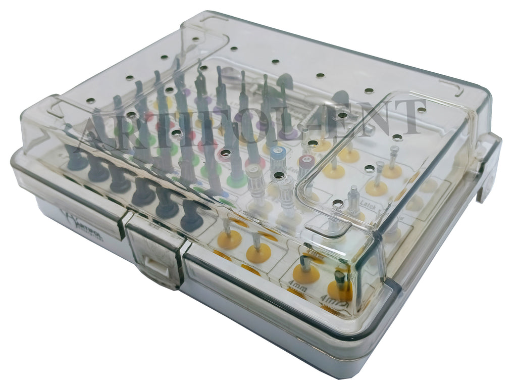 ARTIFOL Dental 55-Piece Implant Guide Kit – Fully Guided System for Implants & Prosthetics with 0–70 Ncm Torque Wrench (OS1053)