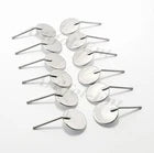 Pack of 12 Dental Mouth Mirrors (Fig. #3) with 2 Ergonomic Mirror Handles | Stainless Steel Examination Set | Clear Reflection, Reusable & Autoclavable Instruments